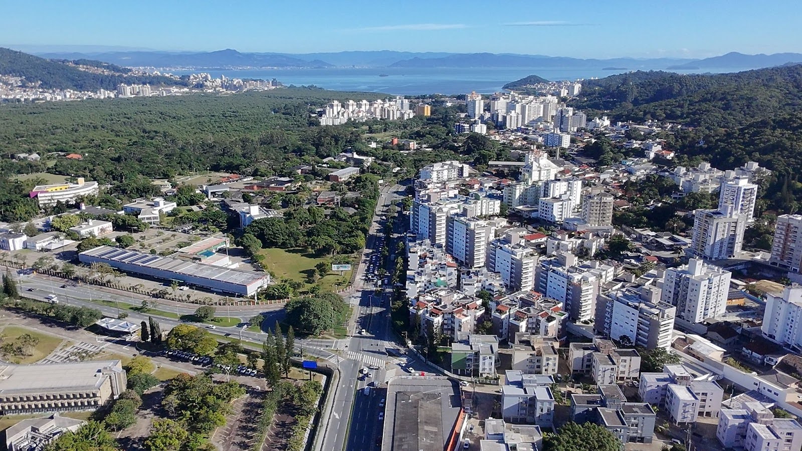 imagem aérea da Regente Imóveis