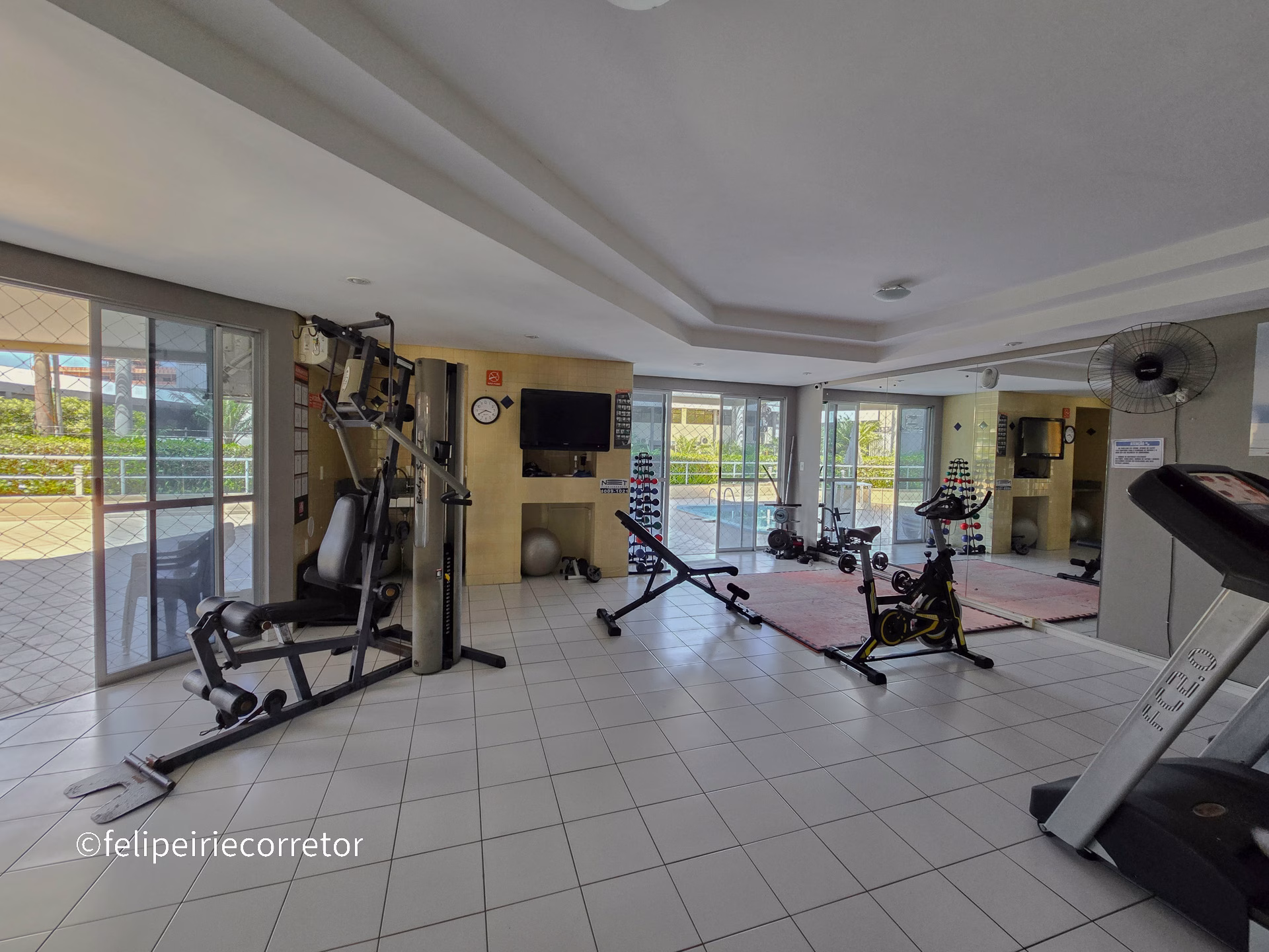 Academia de condomínio em apartamento no bairro Saco Grande, Florianópolis