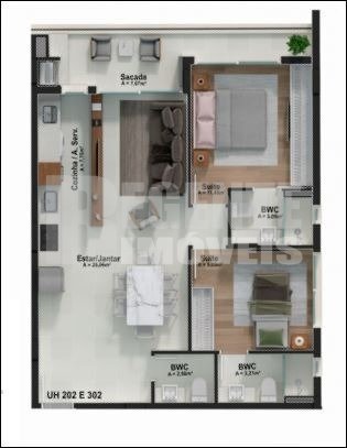 Apartamento 2 quartos no João Paulo em Florianópolis - Foto 31