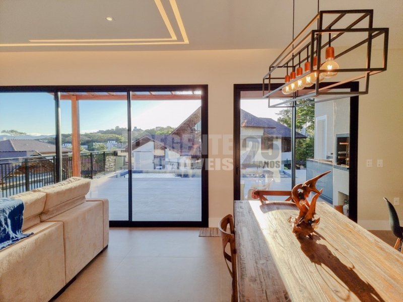 Casa em Condomínio 4 quartos no Cacupé em Florianópolis - Foto 24