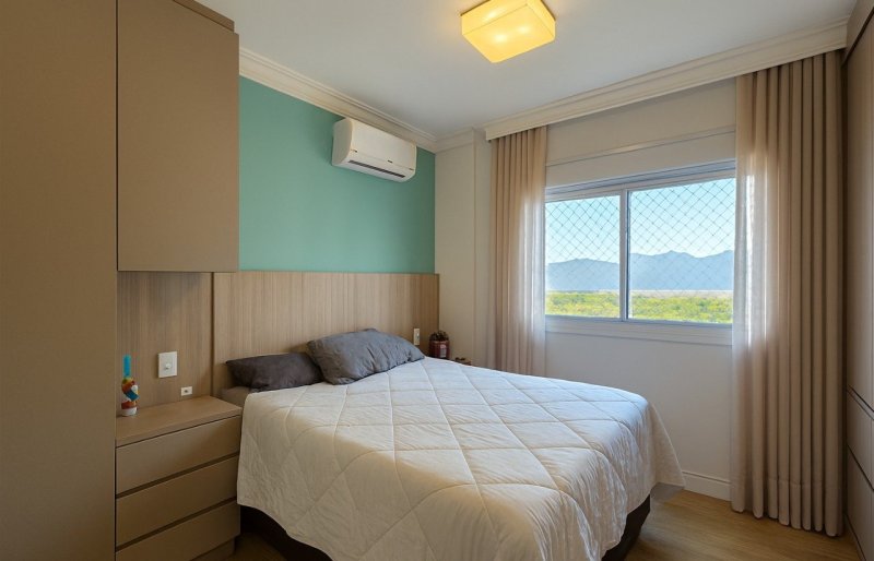 Suíte (2) - Apartamento 3 quartos no Itacorubi em Florianópolis