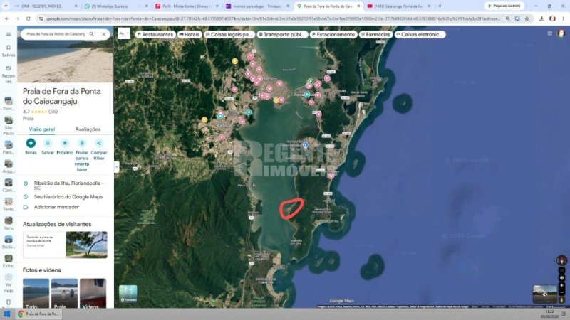 Terreno no Ribeirão da Ilha em Florianópolis - Foto 8