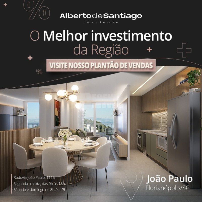 Apartamento 1 quartos no João Paulo em Florianópolis - Foto 18