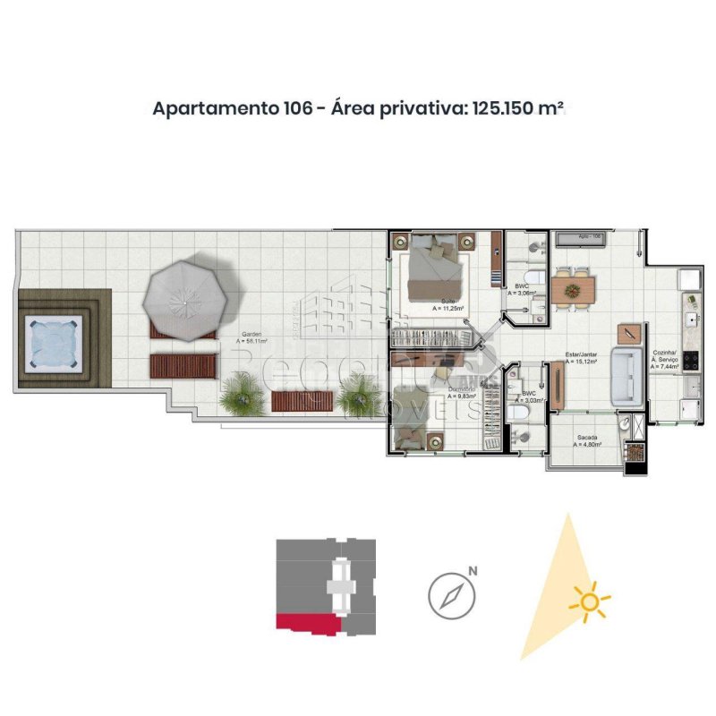 Apartamento 2 quartos no Trindade em Florianópolis - Foto 36