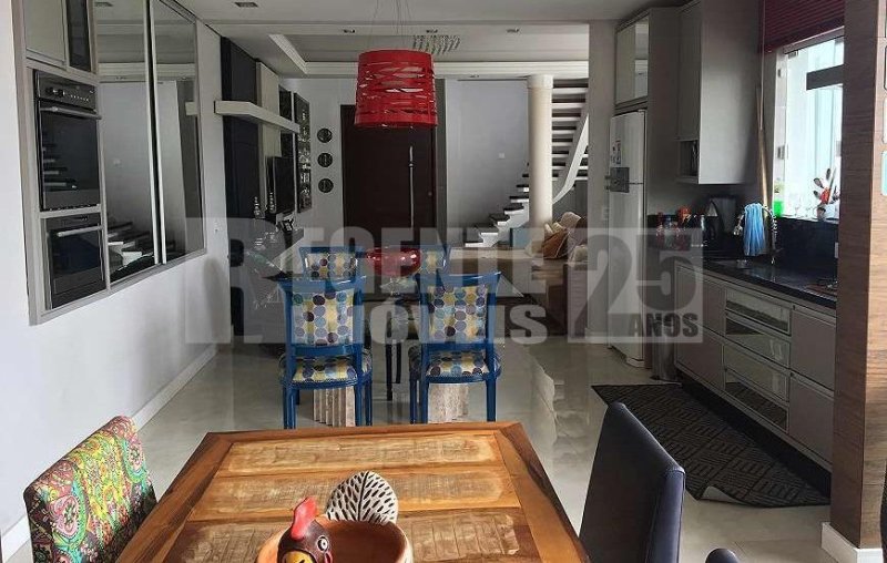 cozinha com armários - Casa 3 quartos no Pantanal em Florianópolis