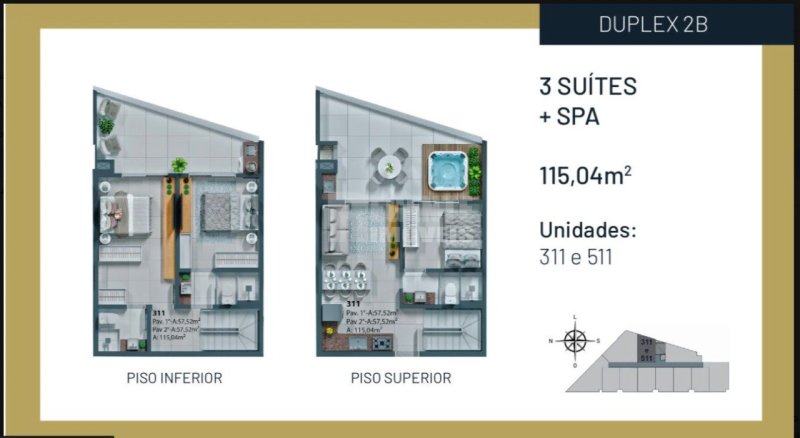 Apartamento 3 quartos no Jurerê em Florianópolis - Foto 10