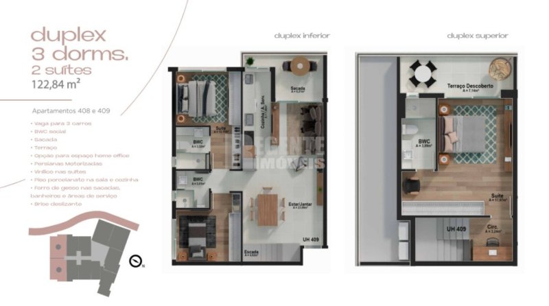 Apartamento 3 quartos no João Paulo em Florianópolis - Foto 2