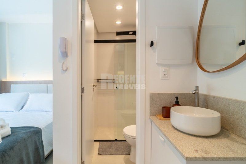 Studio 1 quartos no Lagoa Da Conceição em Florianópolis - Foto 17