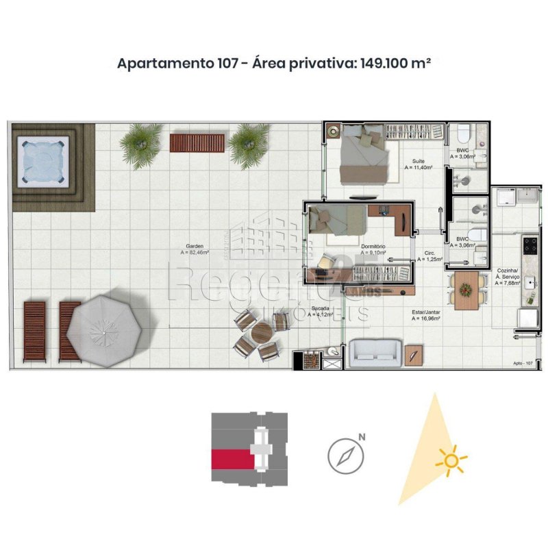 Apartamento 2 quartos no Trindade em Florianópolis - Foto 42