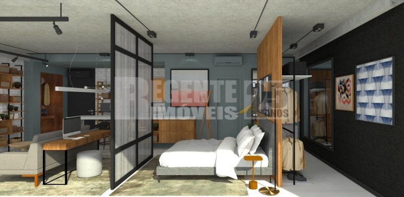 FOTOS ILUSTRATIVAS! - Studio 1 quartos no Coqueiros em Florianópolis