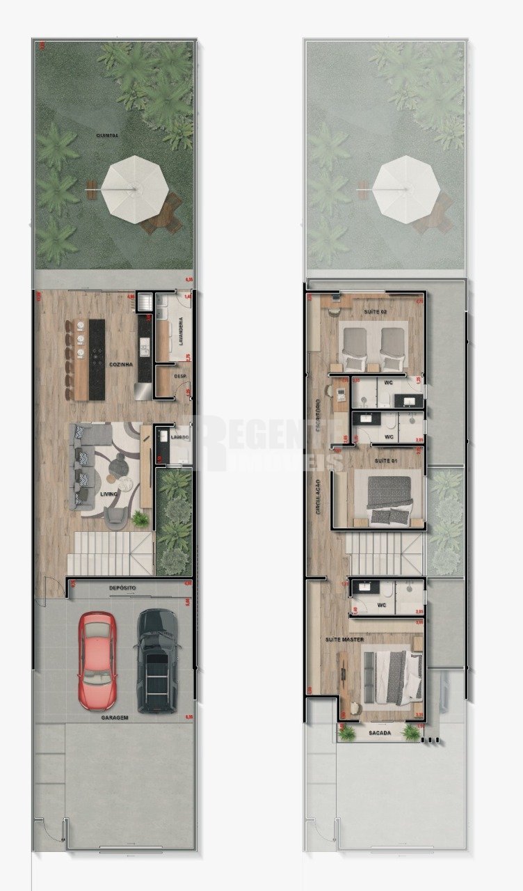 Casa 3 quartos no Córrego Grande em Florianópolis - Foto 36