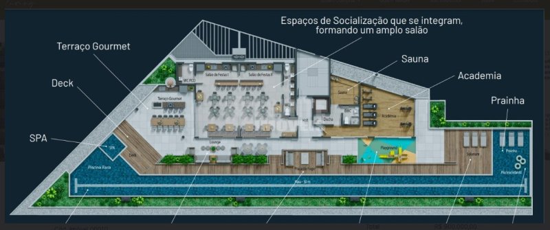 Apartamento 3 quartos no Jurerê em Florianópolis - Foto 9