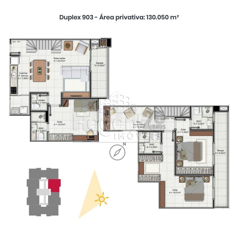 Apartamento 2 quartos no Trindade em Florianópolis - Foto 44