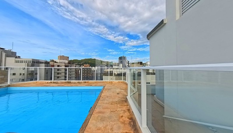 03 ÁREA COMUM PISCINA (4) - Apartamento 2 quartos no Centro em Florianópolis