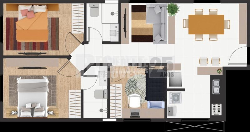Apartamento 3 quartos no Coqueiros em Florianópolis - Foto 9