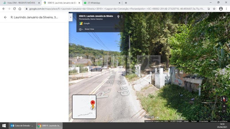 Terreno no Lagoa Da Conceição em Florianópolis - Foto 2