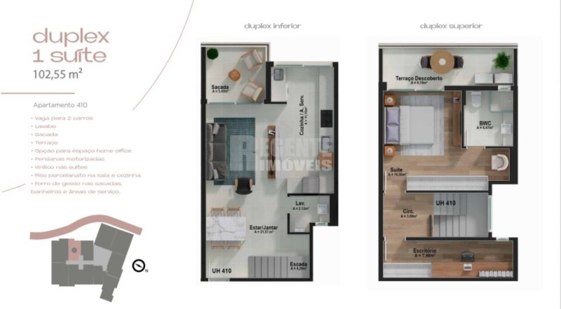 Apartamento 1 quartos no João Paulo em Florianópolis - Foto 2