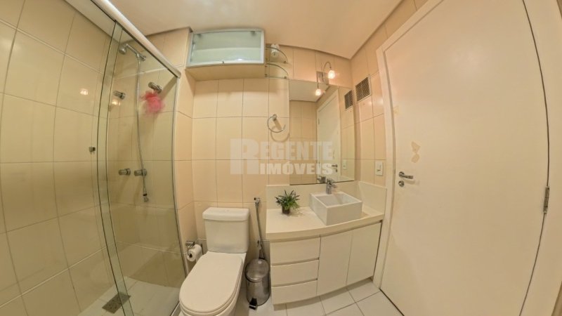 PARIS DAKAR - 721 BANHEIRO SOCIAL 02 - Apartamento 3 quartos no Itacorubi em Florianópolis