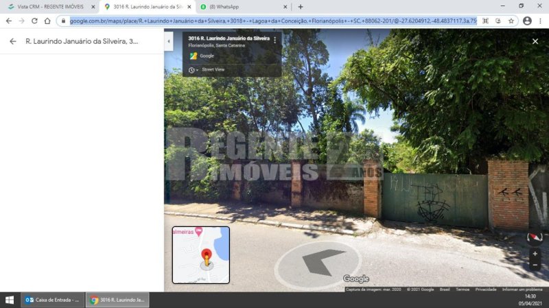 Terreno no Lagoa Da Conceição em Florianópolis - Foto 3
