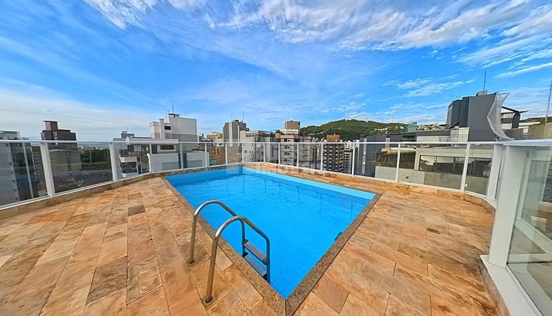 02 ÁREA COMUM PISCINA (3) - Apartamento 2 quartos no Centro em Florianópolis