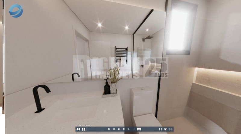 banheiro da suíte - Casa 3 quartos no Córrego Grande em Florianópolis