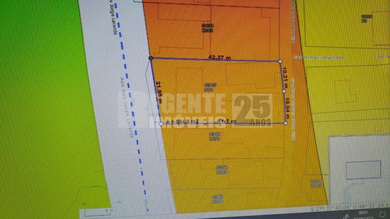 Terreno no Costeira Do Pirajubaé em Florianópolis - Foto 4